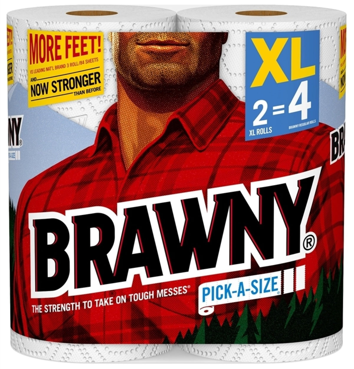 Brawny 44192 Paper Towels, White