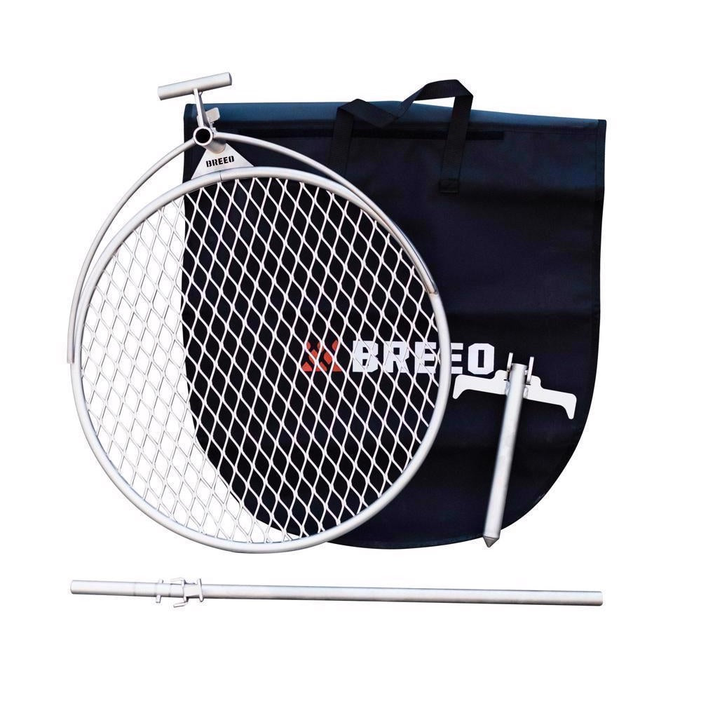 Breeo BR-OP24 Outpost Camp Grill, 34 Inch X 22 Inch, Silver