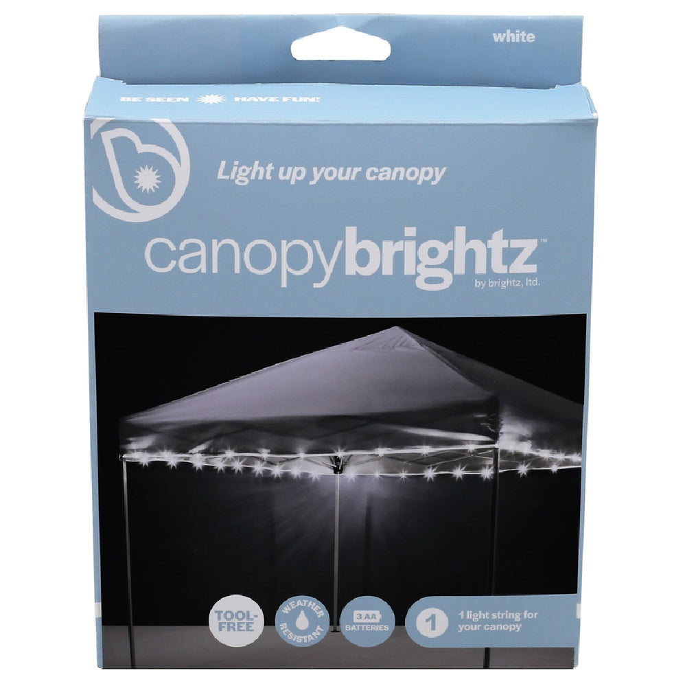 Brightz P1666 Canopy and Patio Umbrella Lighting, White