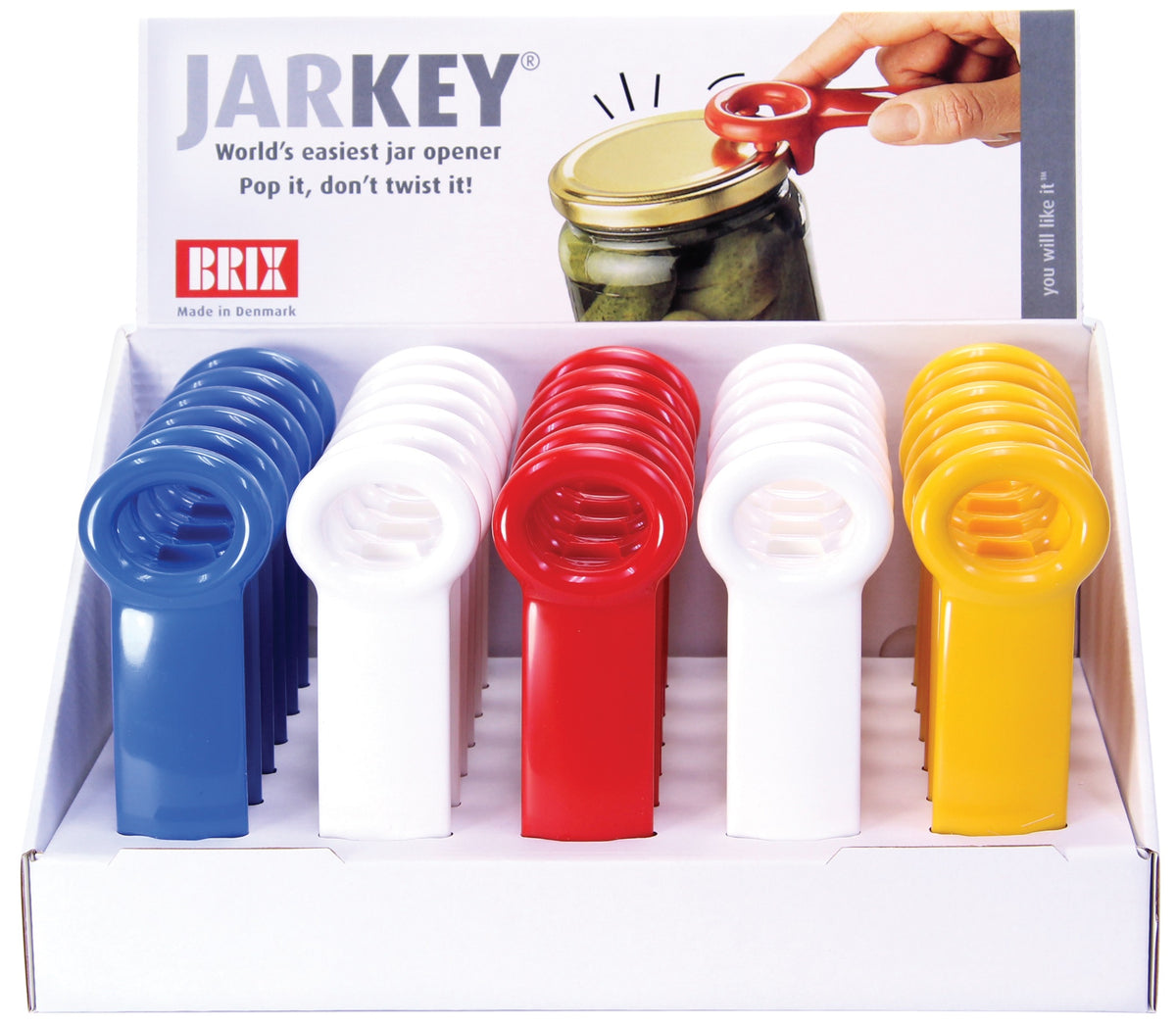 Brix 70712PRO Jar Key, Assorted Colors