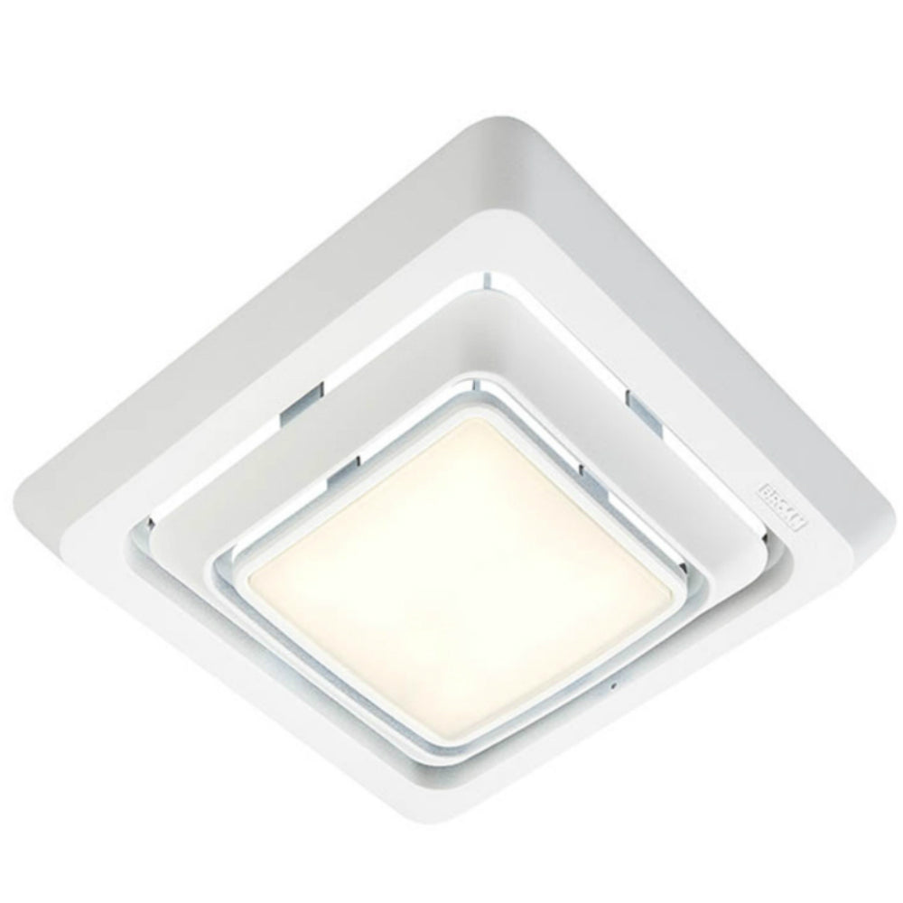 Broan FG600 Bath Fan LED Upgrade Grille Kit, White, 10-1/4 In