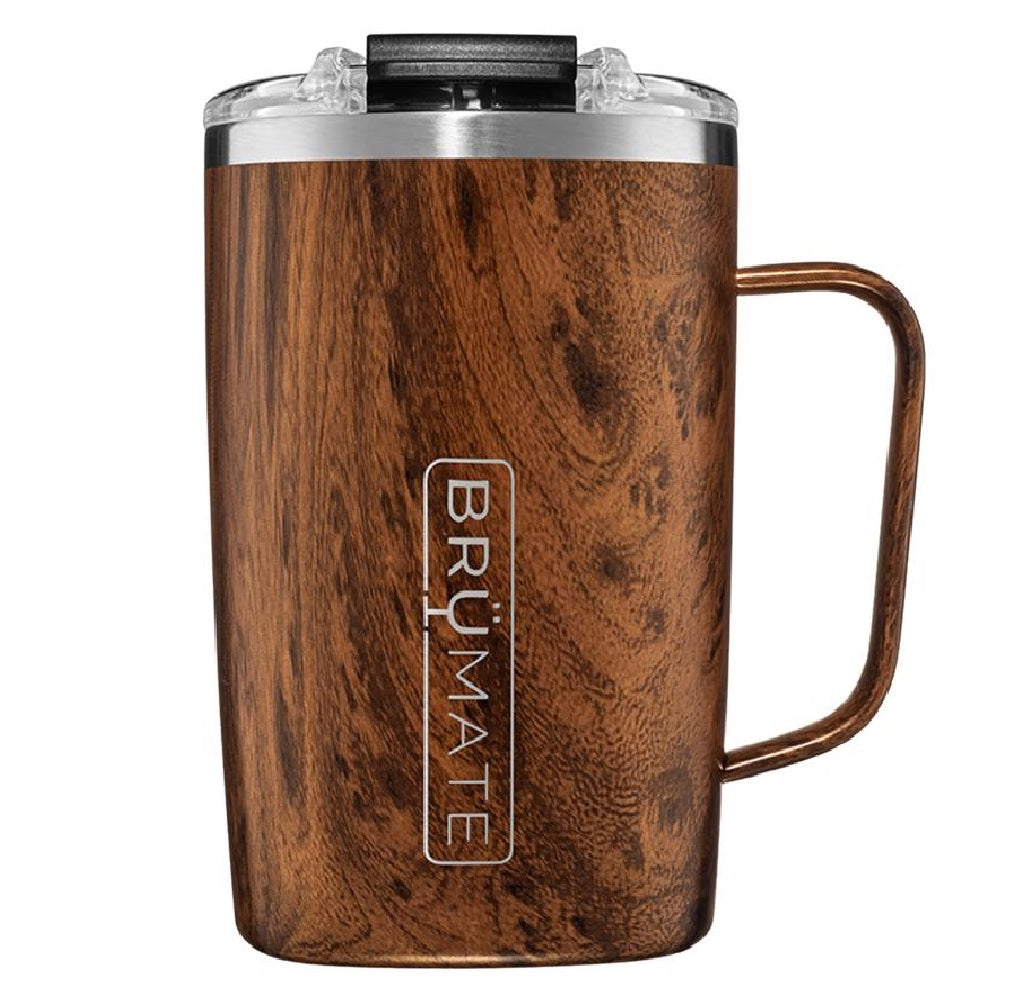 Brumate DWTD16WAL Toddy Vacuum Insulated Mug, Walnut