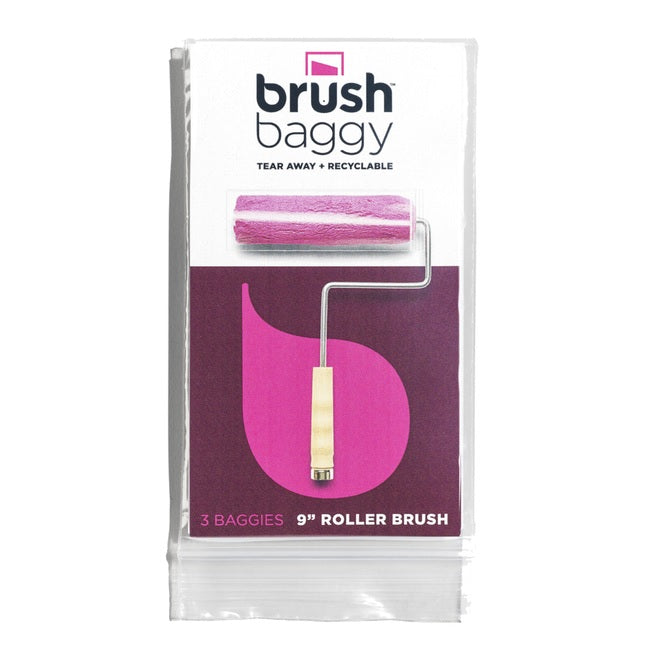 BrushBaggy BBS301 Paint Roller Cover Baggy, Polypropylene