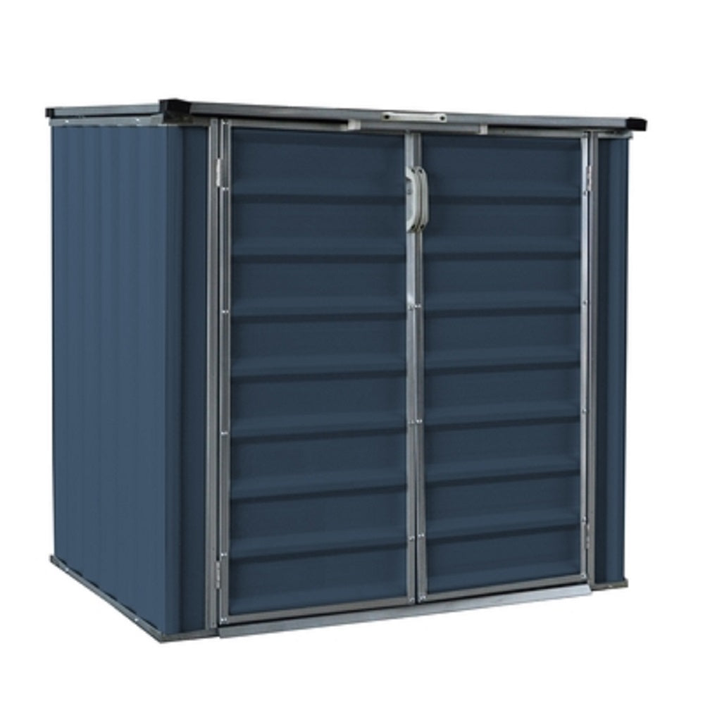 Build-Well BW0503HSH-GY Galvanized Steel Storage Shed, Grey