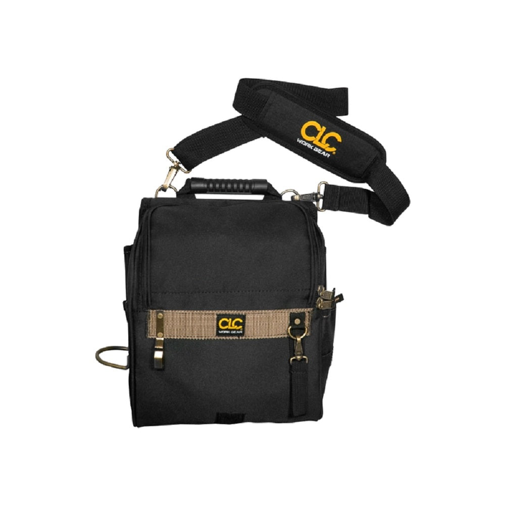 CLC 1509 Electrician's Pouch, 21 Pockets, Black/Tan