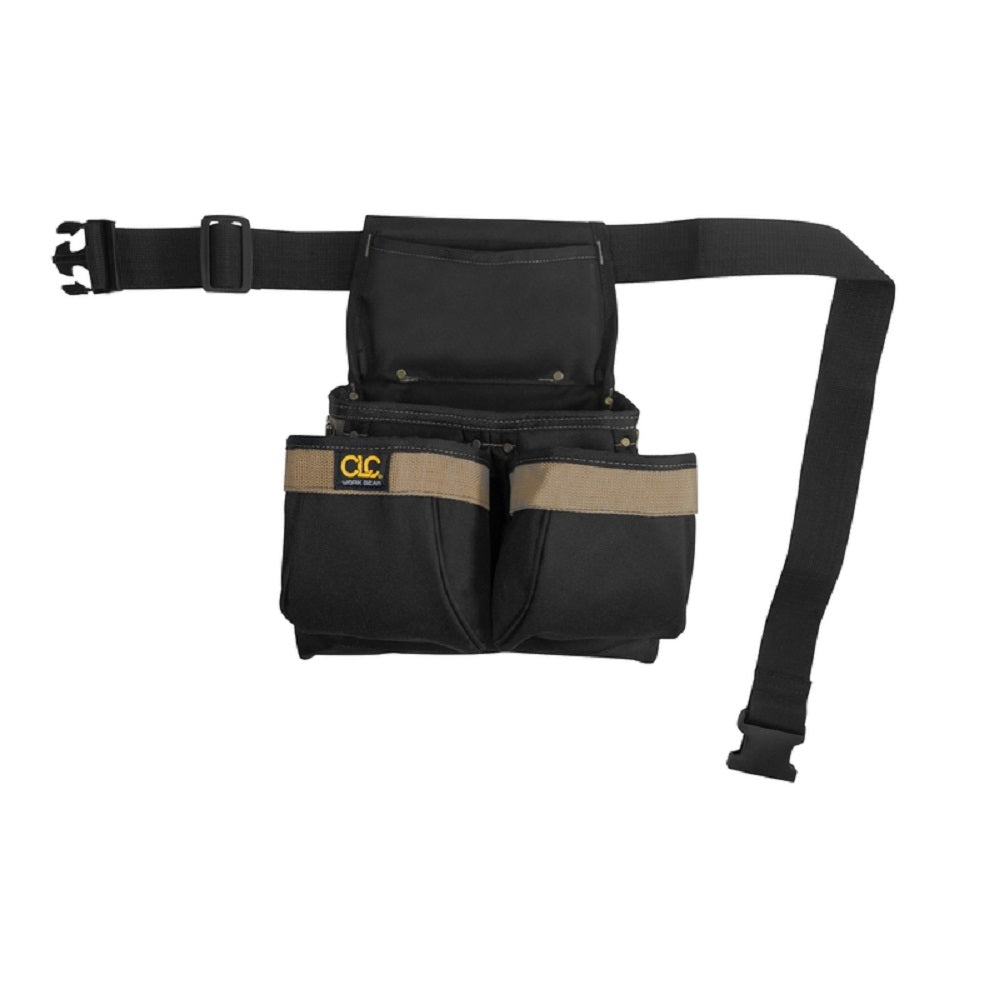 CLC PK1836 Framer's Nail & Tool Bag With Poly Web Belt, 5 Pocket