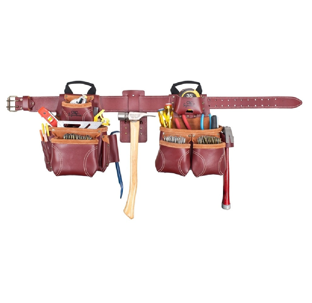 CLC 21453X Framers Combo Belt Tool, Leather, XL