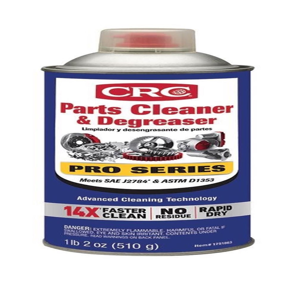 CRC 1751863 Pro Series Parts Cleaner & Degreaser, 18 Oz
