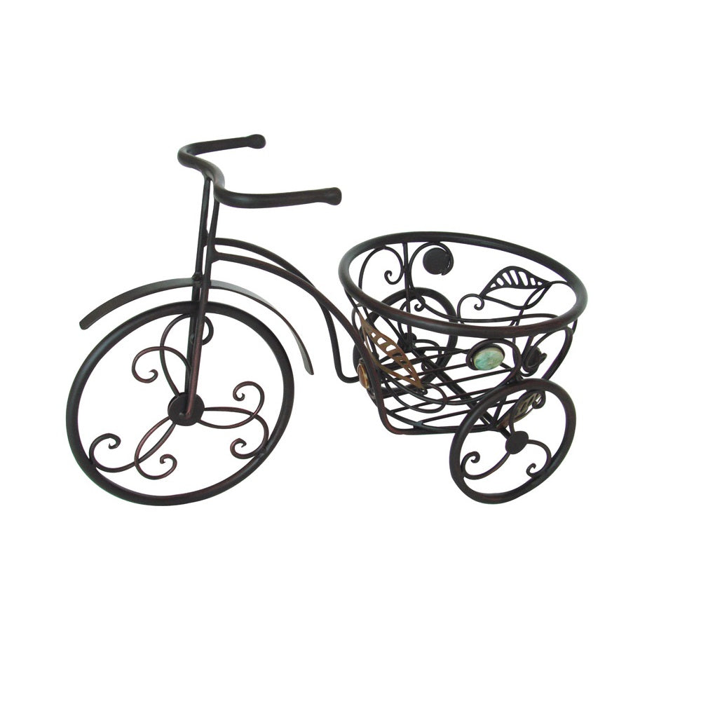 CTM Gifts HY95531 Metal Bike Planter