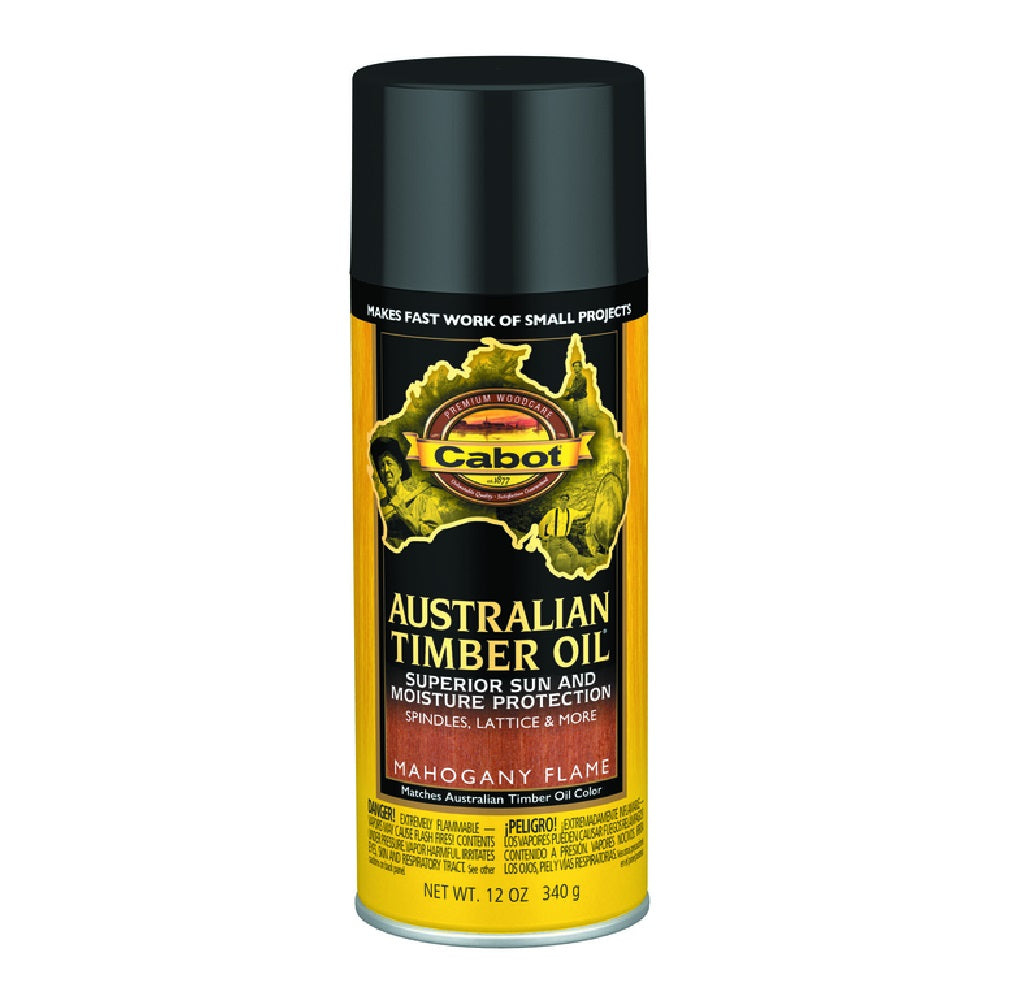 Cabot 140.0003459.076 Smooth Australian Timber Oil Spray, 12 Oz