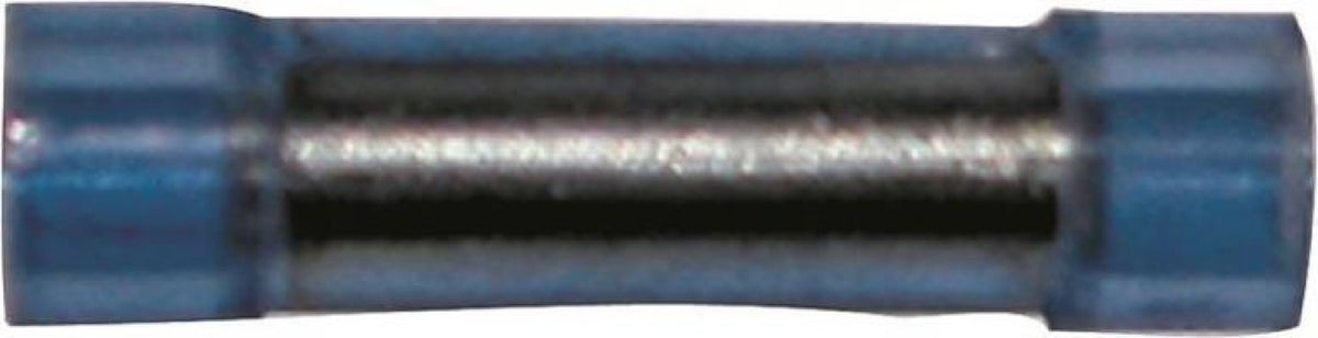 Calterm 65613 Gold Tech Butt Splice, 16 - 14 AWG, Blue
