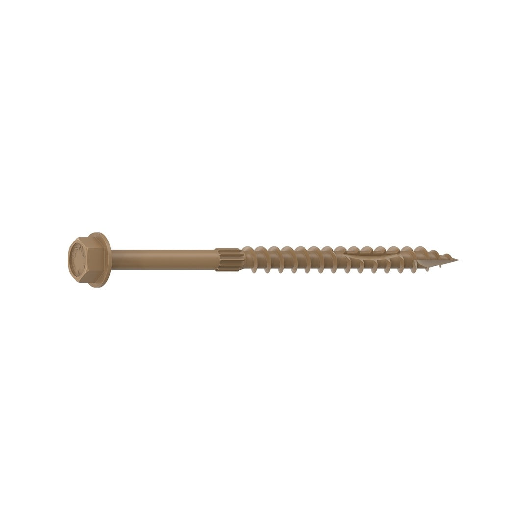 Camo 0364200 Structural Screw, Hex Drive, 4 Inch