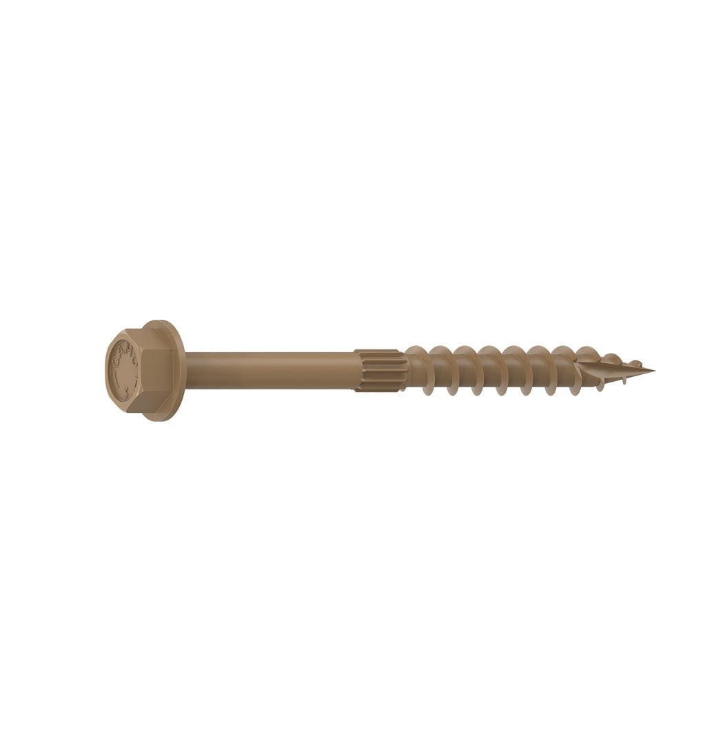 Camo 0364174 Structural Screw, Hex Drive, 3 Inch