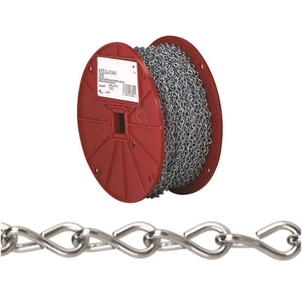 Campbell AW080-1227N Jack Chain, #12, Zinc