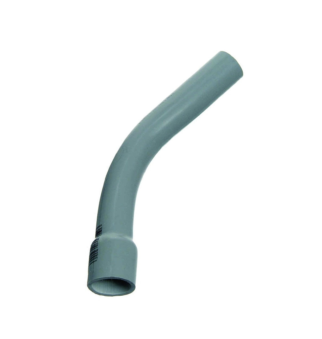 Carlon UA7AJB-CAR 45 Degree Conduit Elbow, PVC, Grey