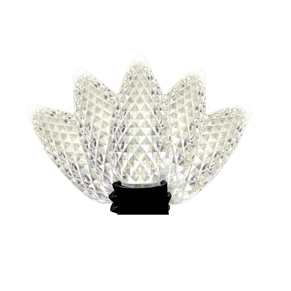 Celebrations C925FPWSA Platinum LED String Christmas Lights, 25 Feet
