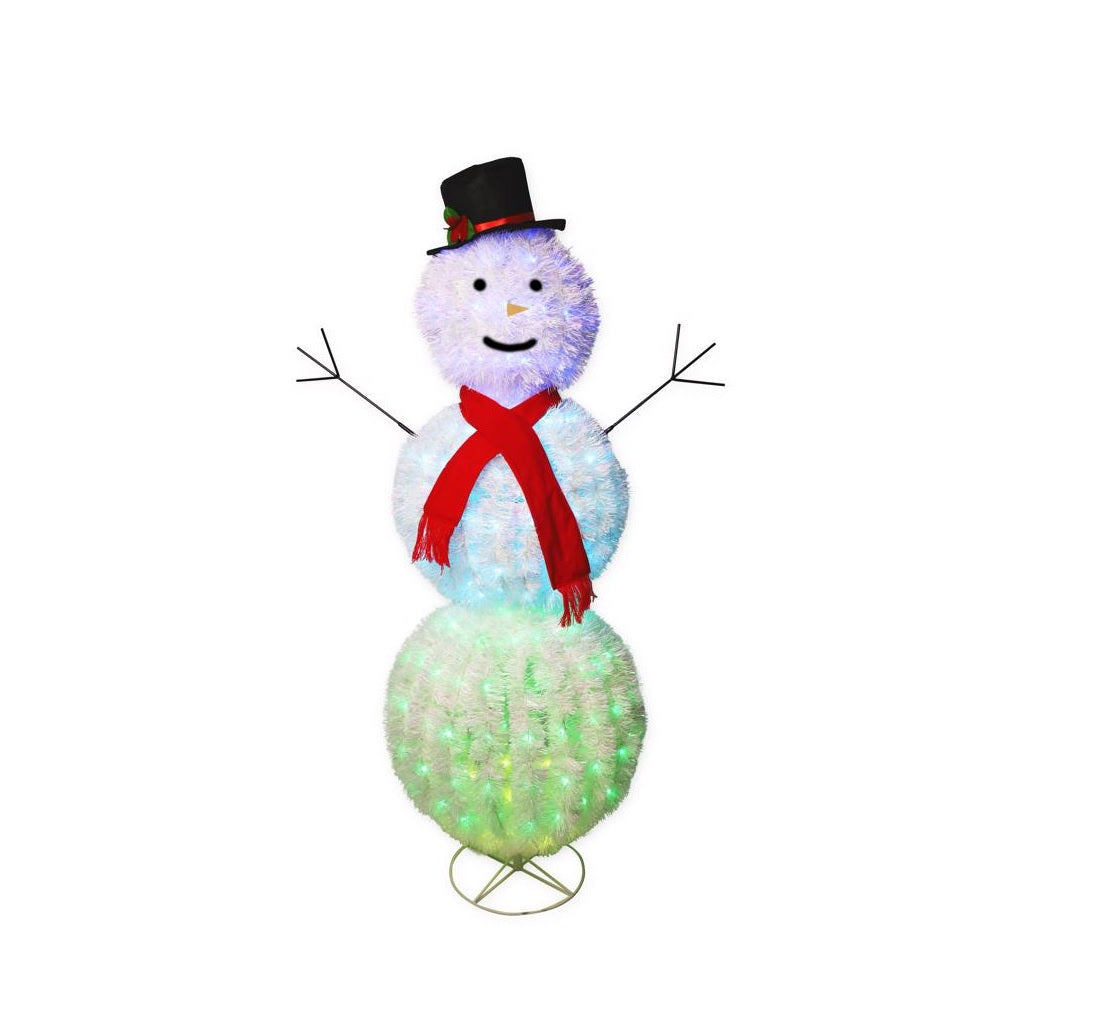 Celebrations DSM5RGBA RGB Dancing Snowman Yard Decor, Multi