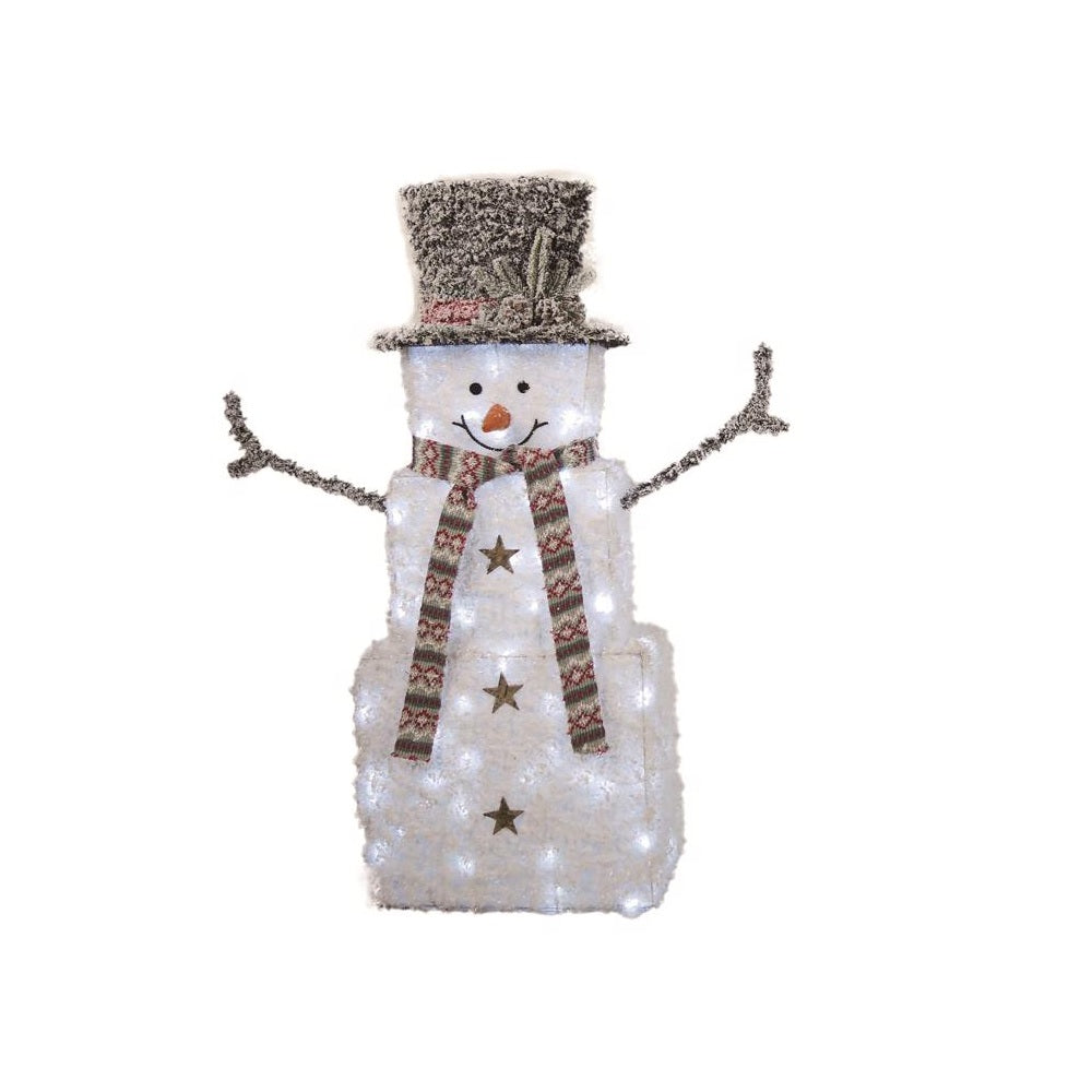 Celebrations KB20017 LED Christmas Snowman, 3 Feet