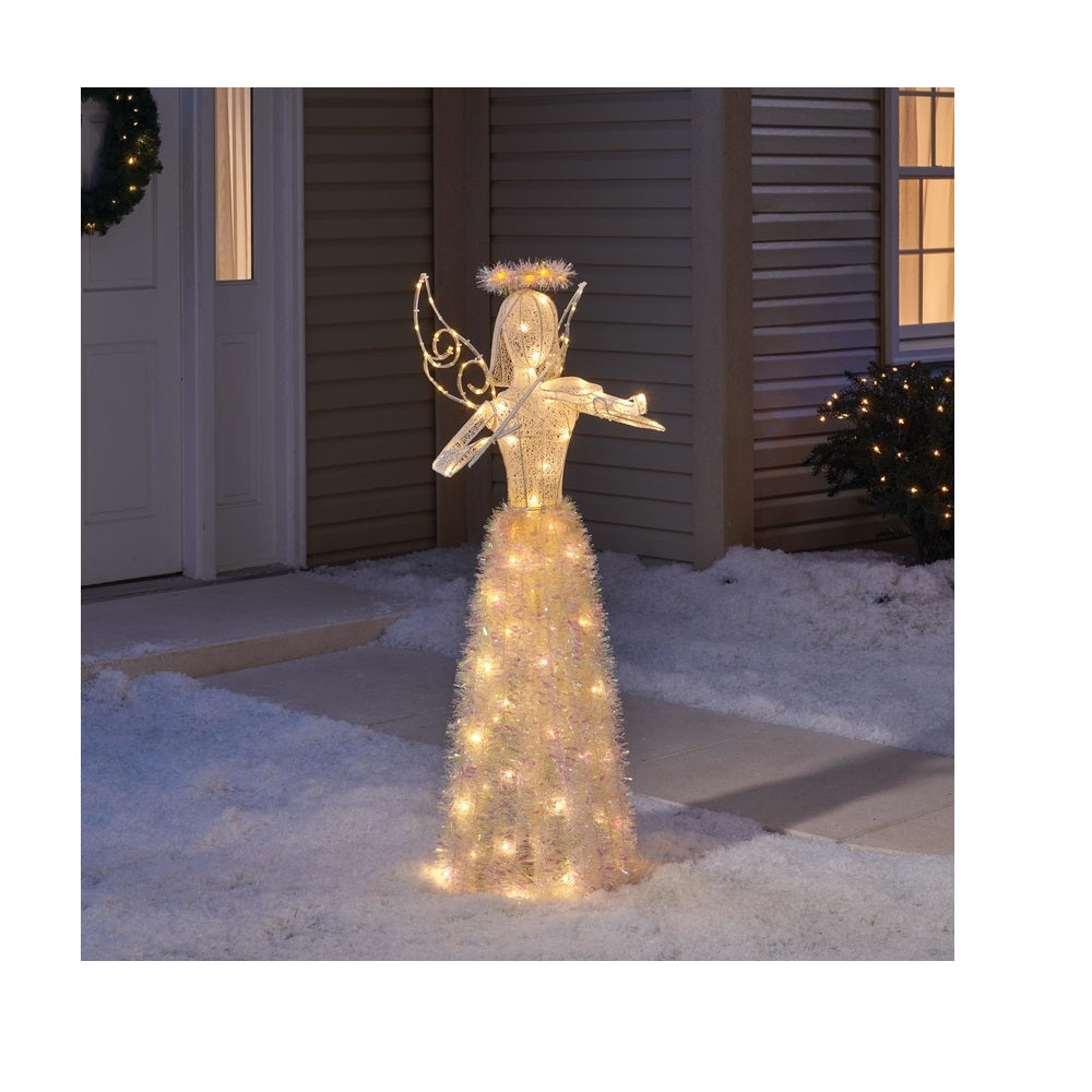 Celebrations 54514-71 LED Christmas Angel With Violin, 52 Inch
