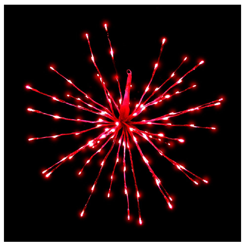 Celebrations LED-24RB-RRDA Radiant Blast LED Sphere Light, Red