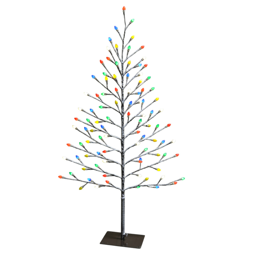 Celebrations LED40STK96MUTWA Twinkle LED Stick Christmas Tree, Multicolored