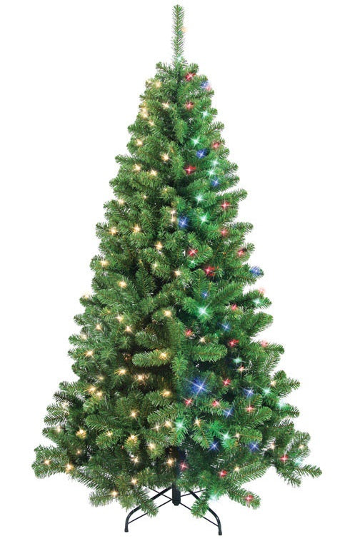 Celebrations MELO601100AC1 Home Prelit Christmas Tree, 6.5' H