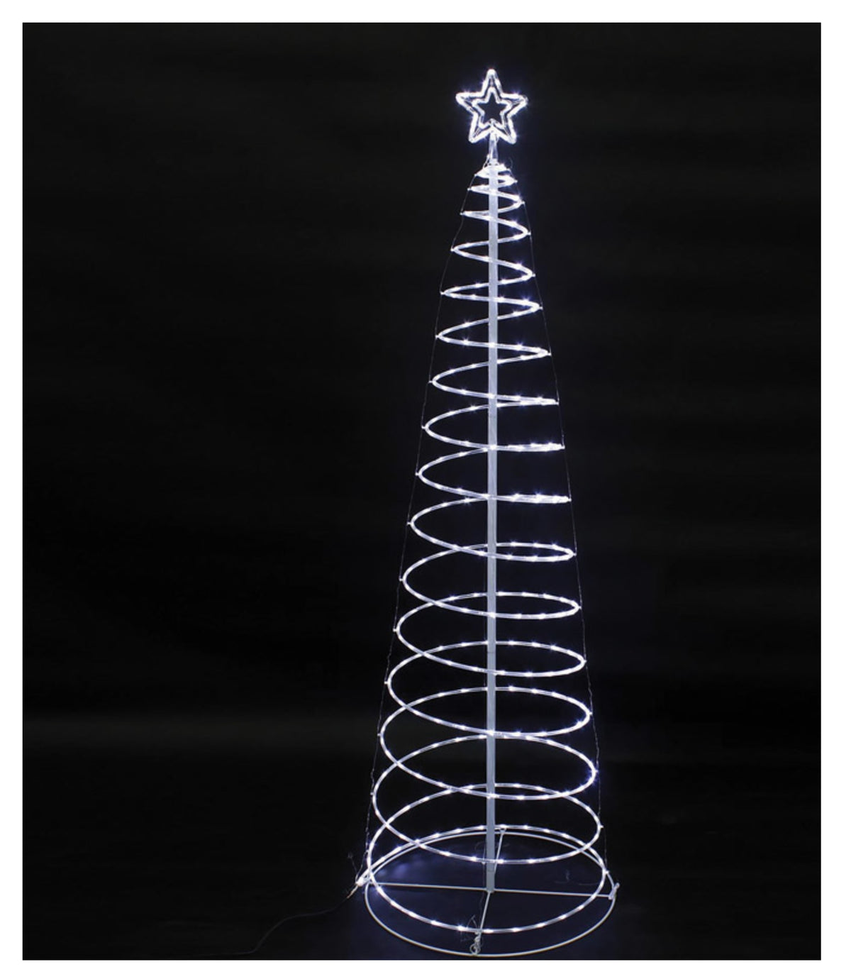 Celebrations 50118-71 Micro Dot Spiral LED Christmas Tree, 5 Feet