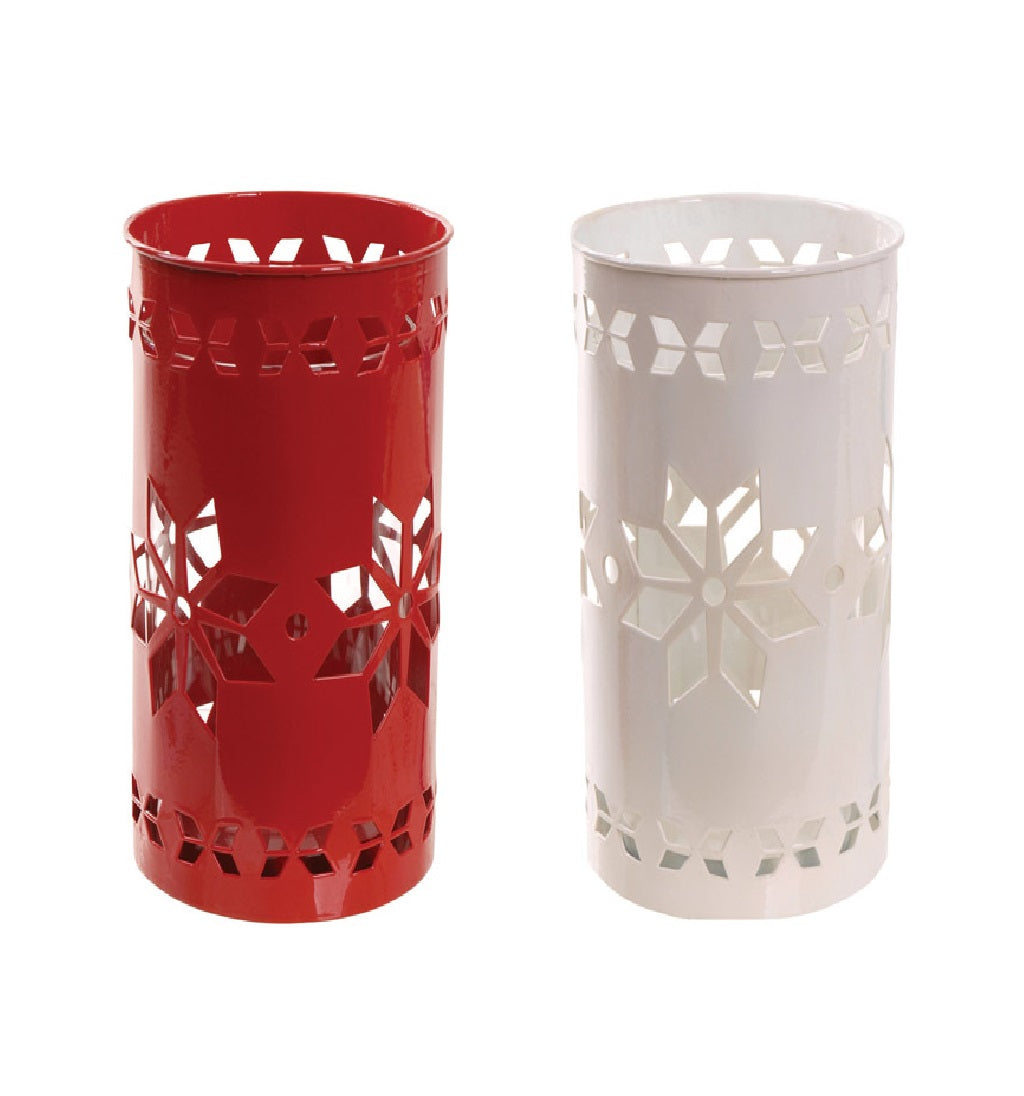 Celebrations RC-D9170703ABC Christmas Candle Holder, Assorted Colors