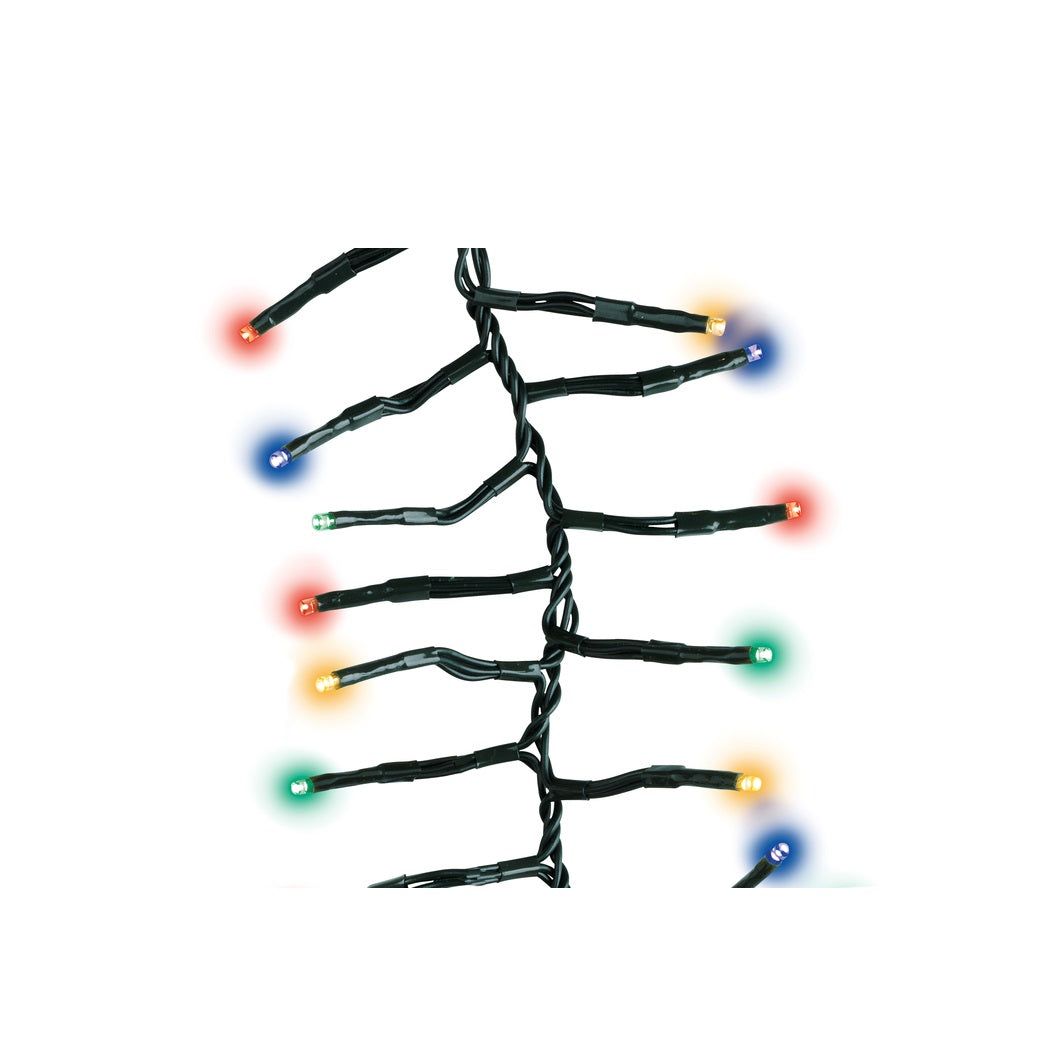 Celebrations 9922032 Rice Cluster LED Christmas String Light, Multi-color