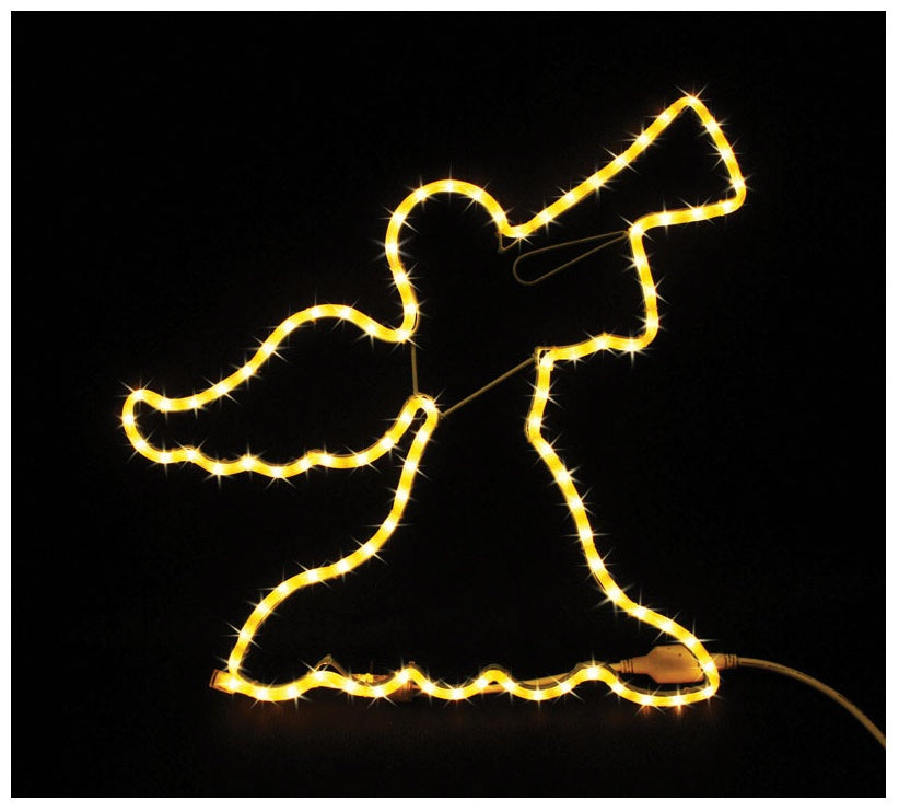 Celebrations 2T404913 LED Angel Christmas Decoration, Warm White