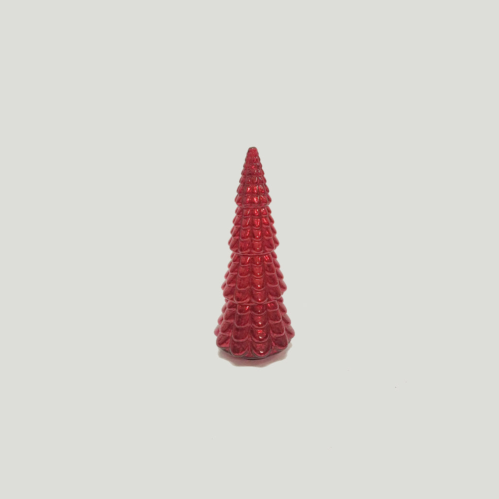 Celebrations XG06027 Light Up Christmas Tree, Red, 14.75 In