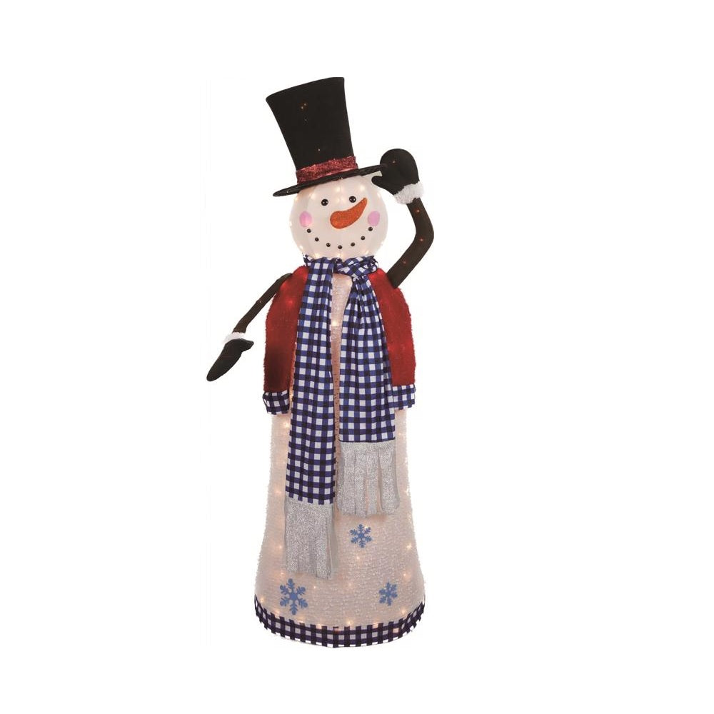 Celebrations XL94099323 Incandescent Christmas Snowman, 5 Feet