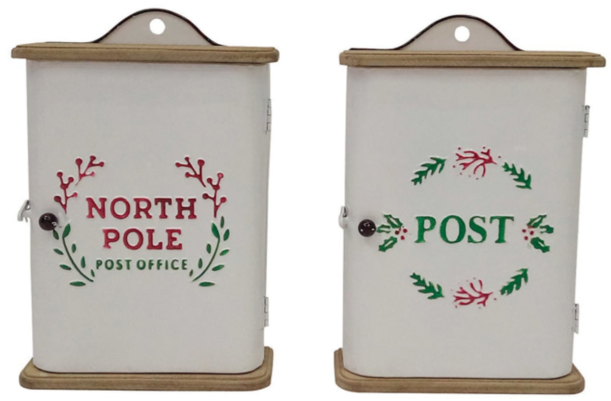 Celebrations XXM80160 Christmas North Pole/Post Key Holders, Multicolored