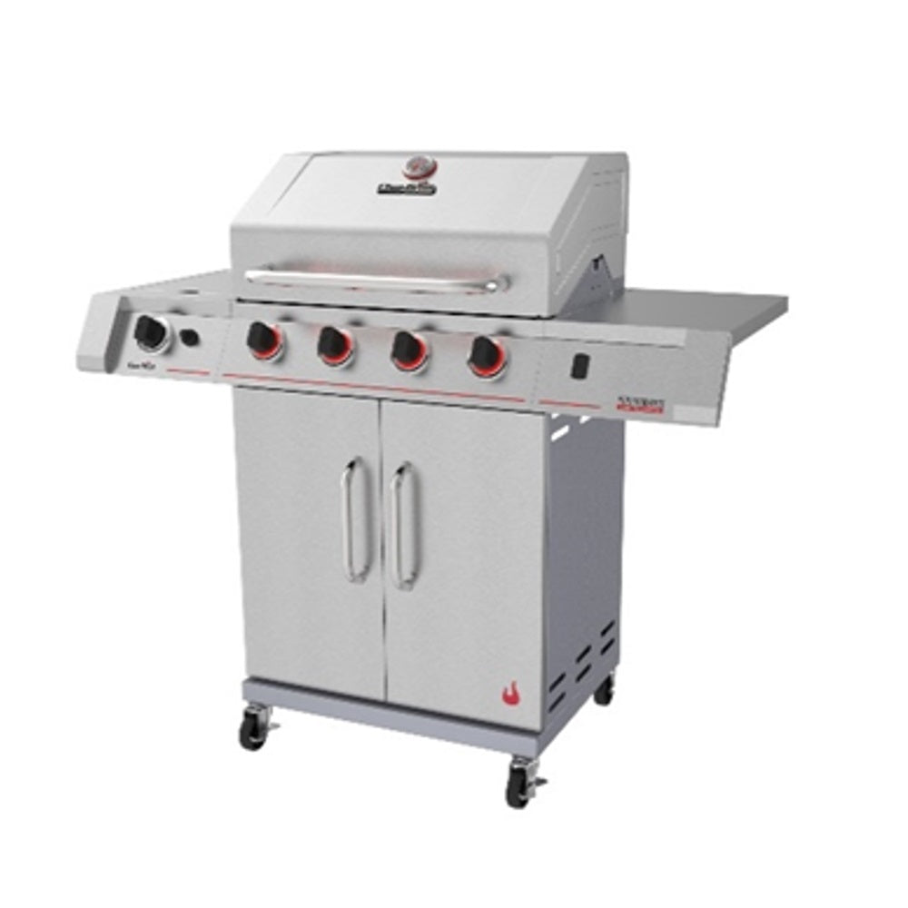 Char-Broil 463341421 Performance IR 4B Propane Grill, Stainless Steel