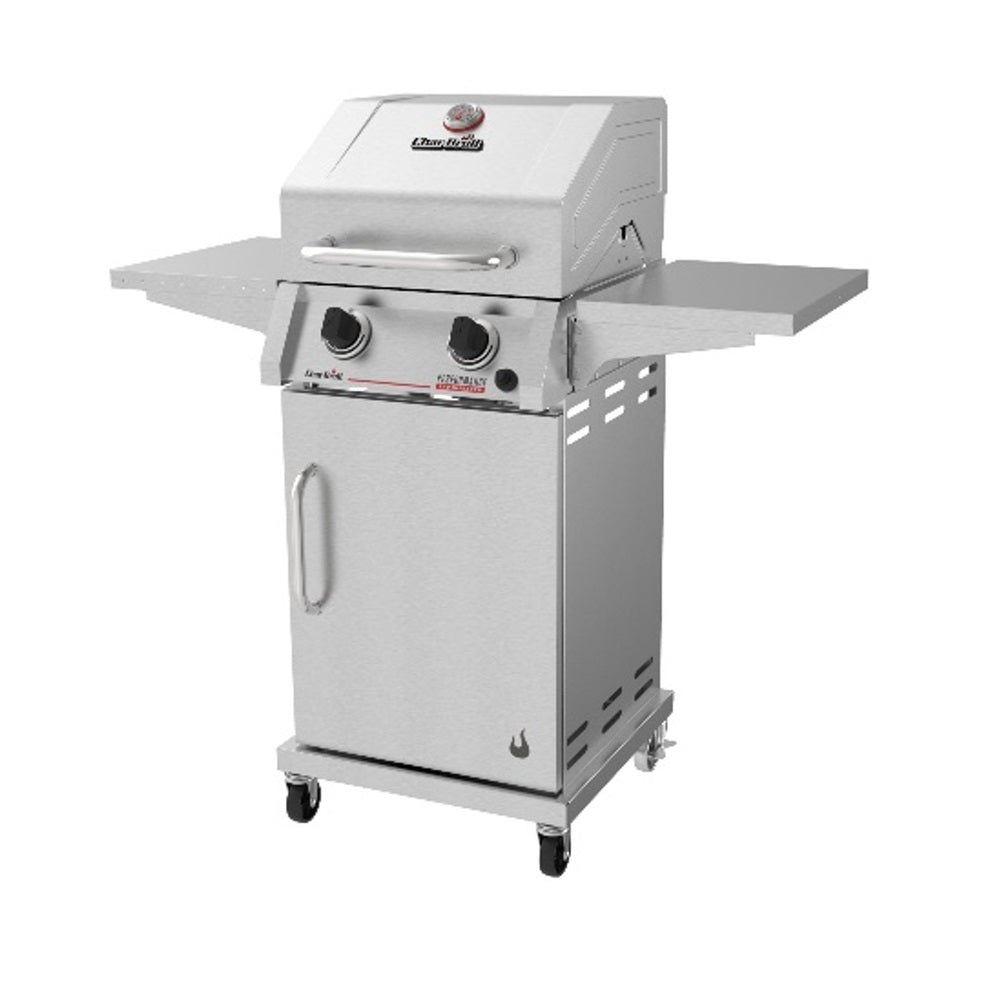 Char-Broil 463655421 Performance IR 2B Propane Grill, Stainless Steel