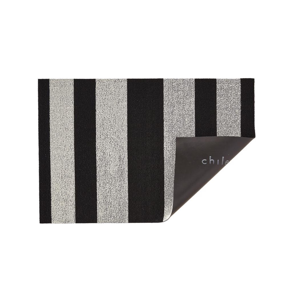 Chilewich 200127-002 Bold Stripe Residential Utility Mat, Polyester/Vinyl