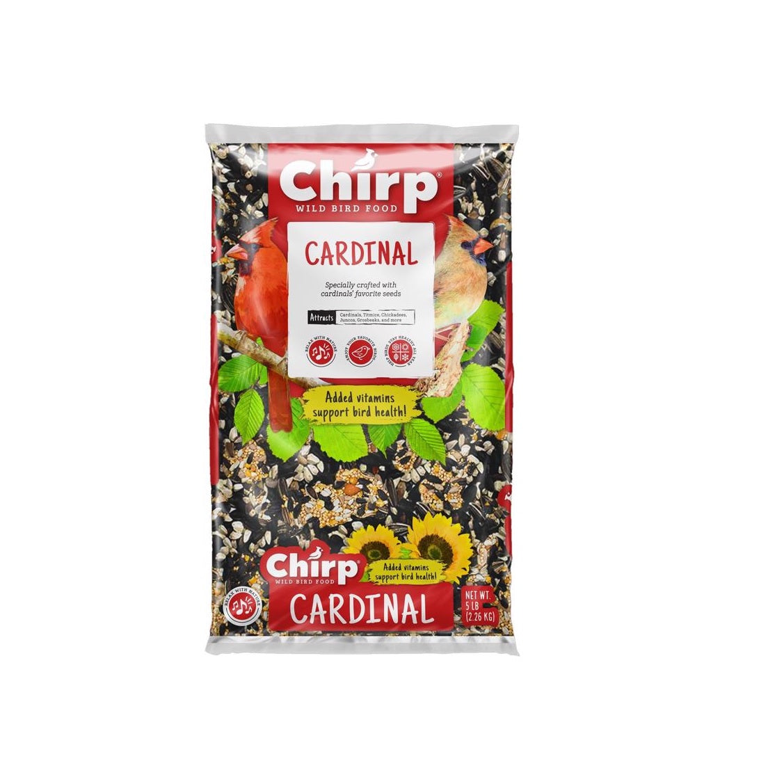 Chirp 14974 Cardinal Wild Bird Food, 5 lb