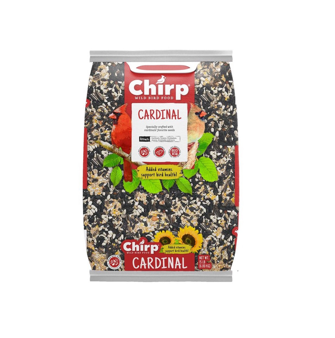 Chirp 14975 Cardinal Wild Bird Food, 15 lb