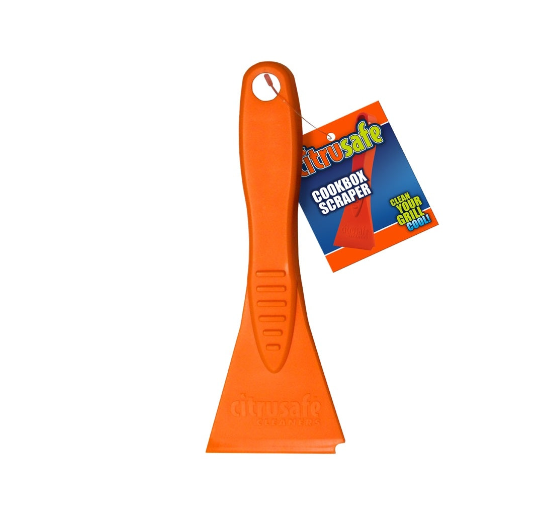 Citrusafe 3100056 Grill Scraper, Orange, 5 in