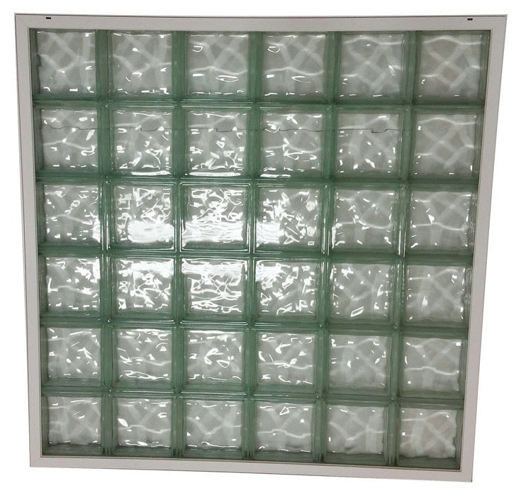 Clear Choice CCW48X48WNUBIO Nubio Glass Block Window