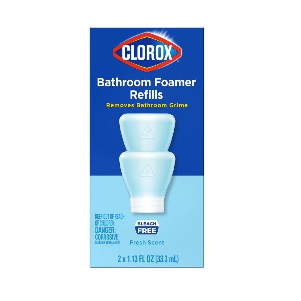 Clorox 60165 Bathroom Foamer Refill, 1.13 Oz