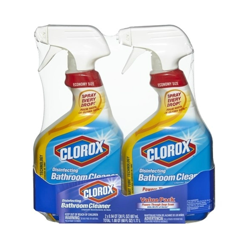 Clorox 30616 Disinfecting Bathroom Cleaner, 30 Oz
