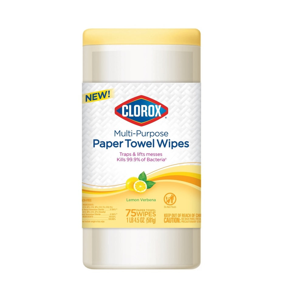 Clorox 32578 Disinfecting Wipes, 75 Count