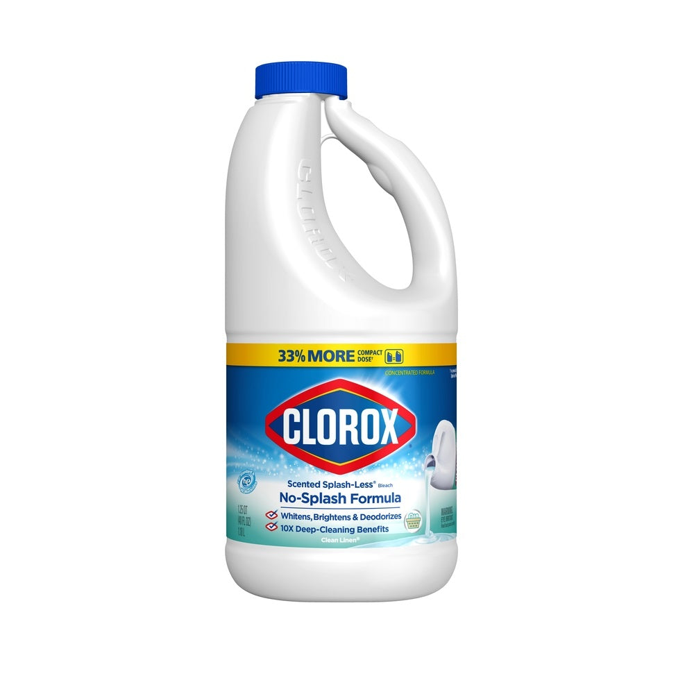Clorox 32335 Splash-Less Bleach, 40 Oz