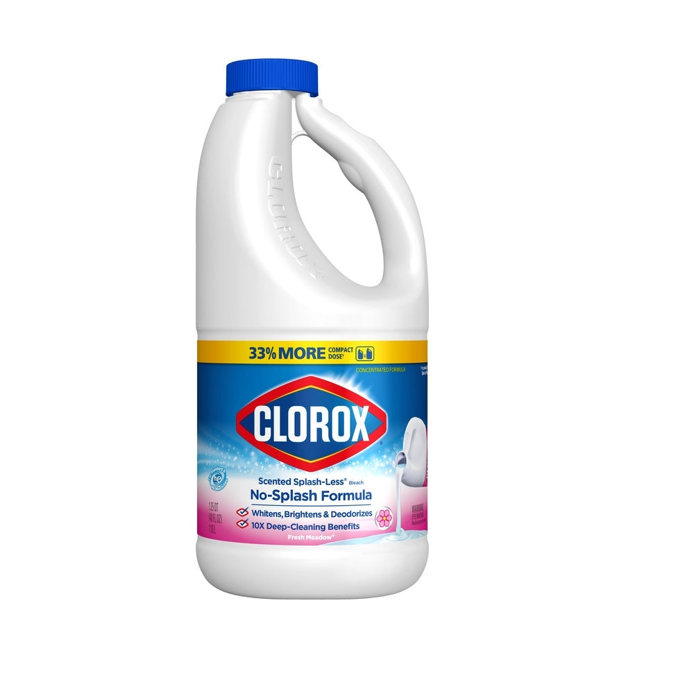 Clorox 32337 Splash-Less Bleach, 40 Oz
