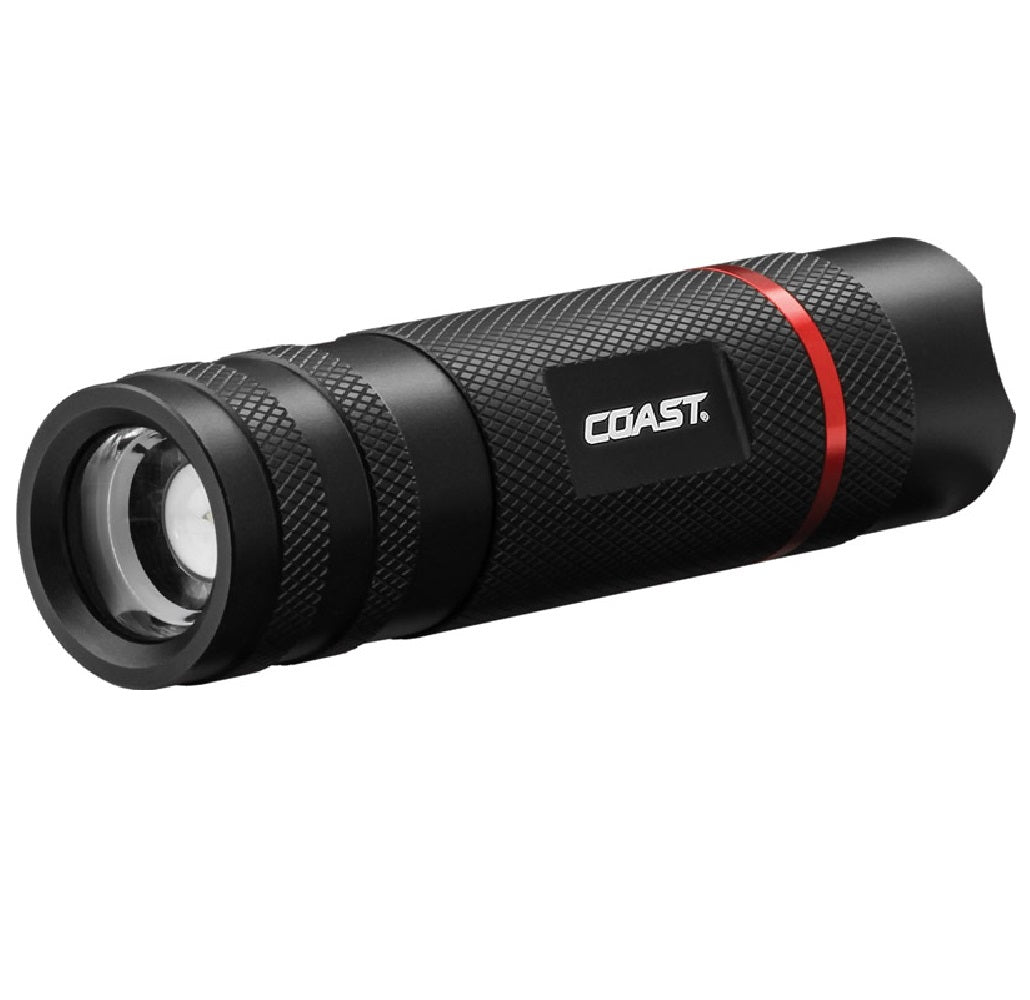 Coast 21664 AAA LED Flashlight, Black, 370 Lumens