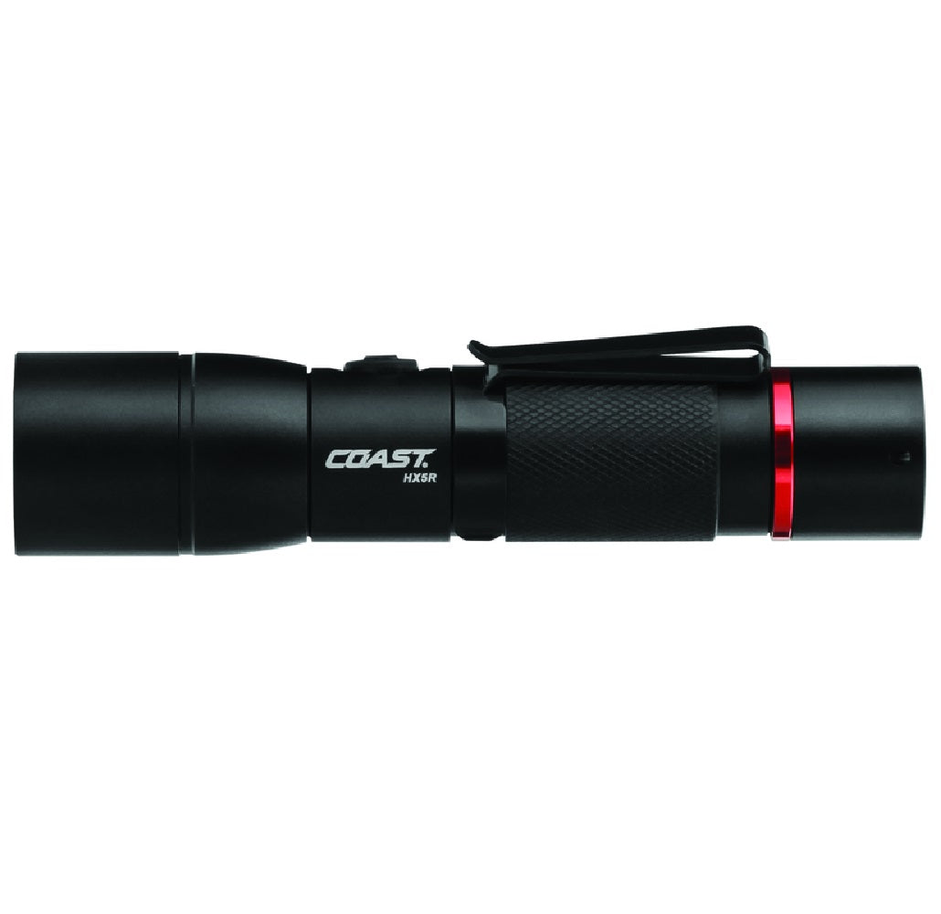 Coast 21593 AA LED Rechargable Flashlight, Black