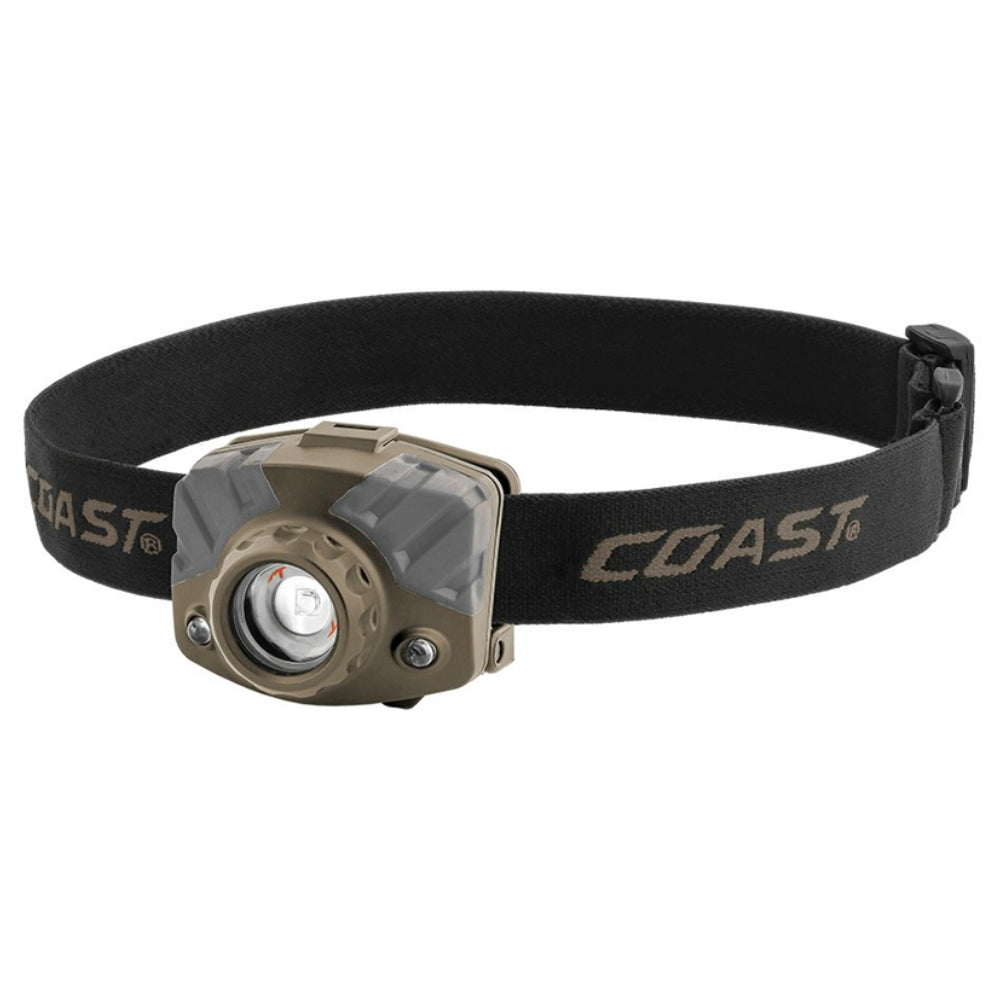 Coast FL68 Tri-Color LED Headlamp, 400 Lumens