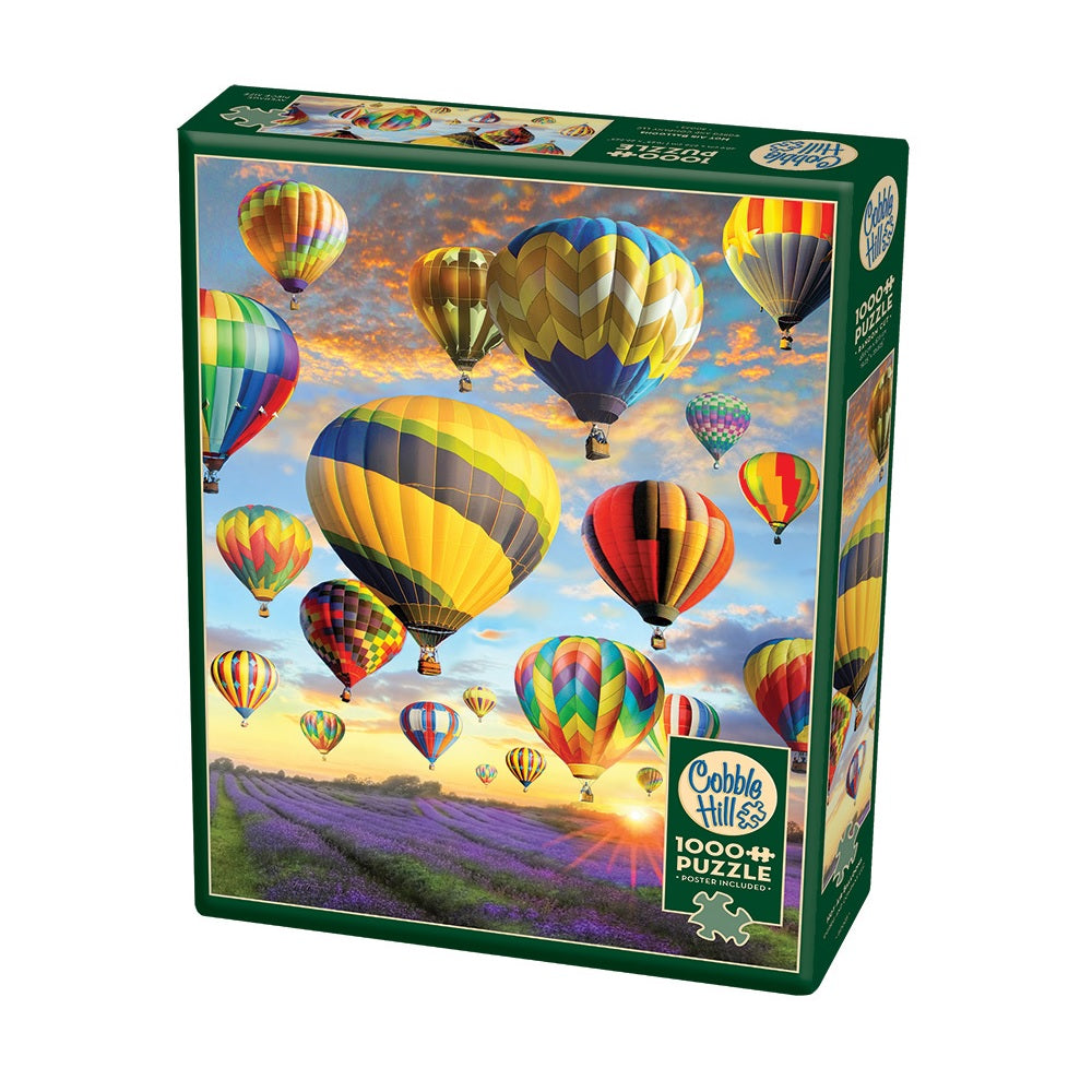 Cobblehill 80025 Hot Air Balloons Puzzle, 1000 Pieces