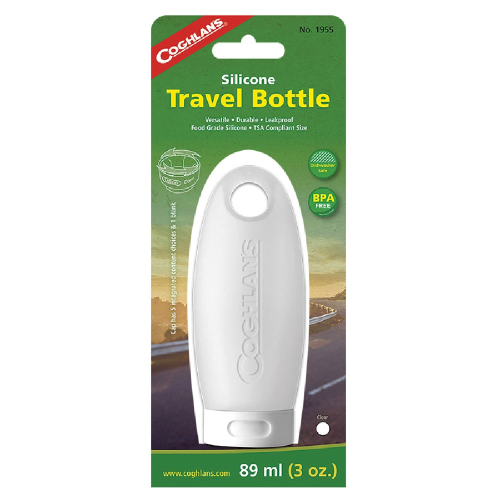 Coghlans 1955 Clear Travel Bottle, 3 Oz